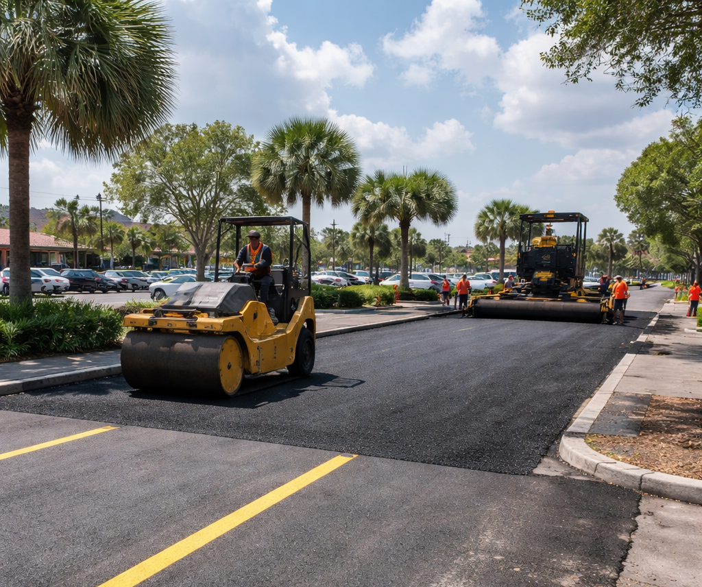 Signs You Need a Parking Lot Paving Cape Coral