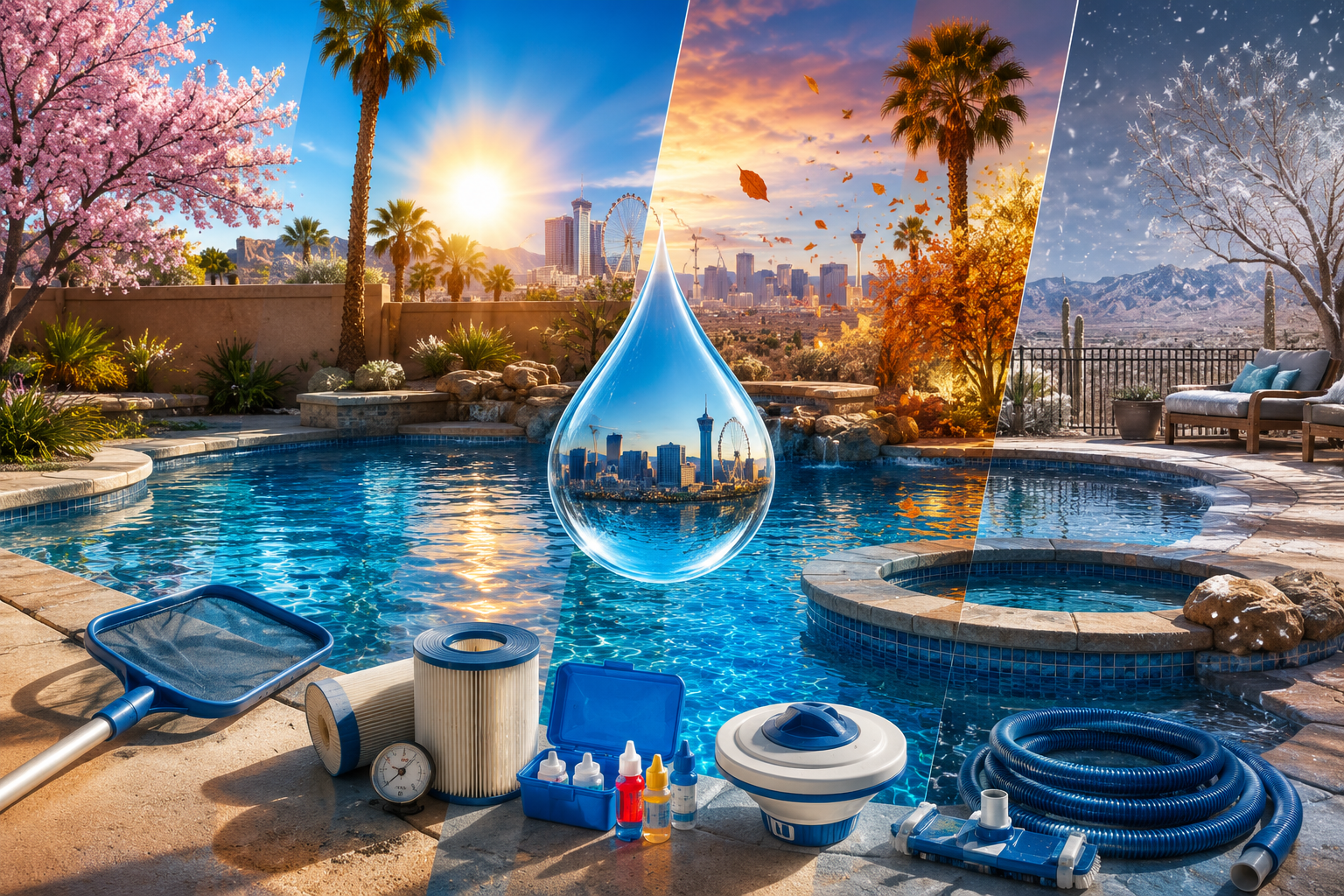 Seasonal Tips From Las Vegas Pool Cleaning